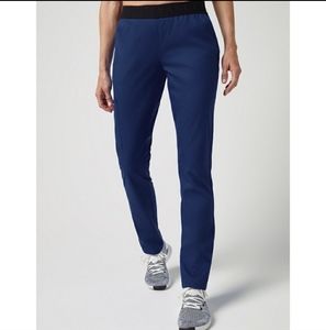 Jaanuu Navy Blue Slim Scrub Pants XXSP